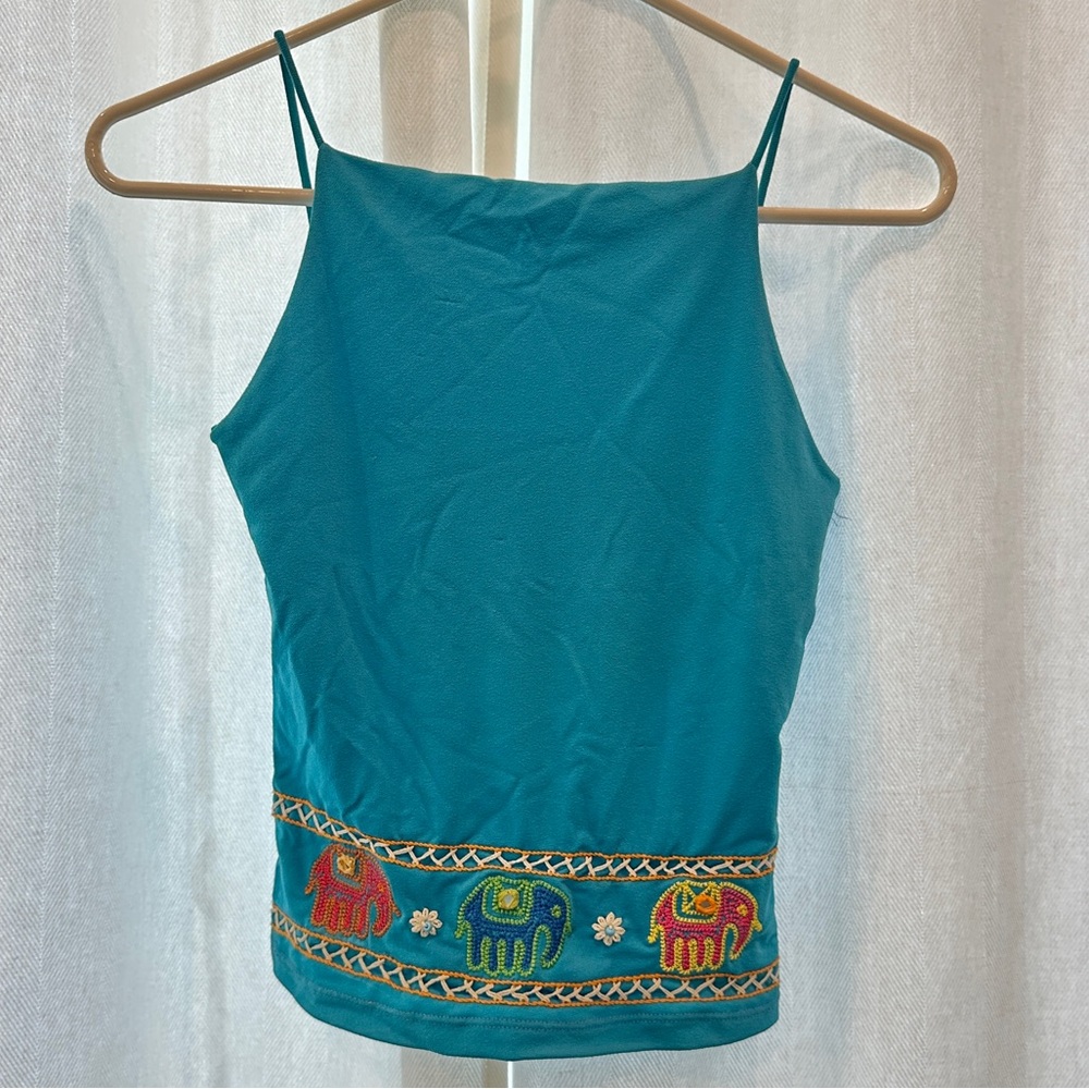 Gueth Manley Embroidered Tank Top